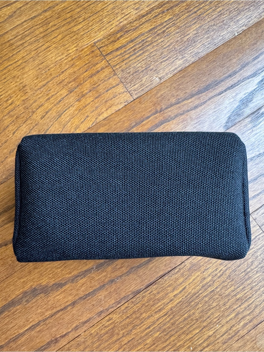 NWT Dior Black Embossed Canvas Pouch - Picture 7 of 9